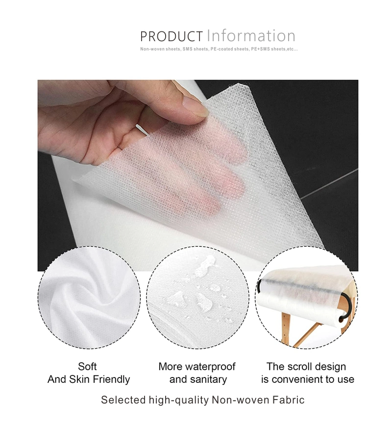 Disposable PP Nonwoven Medical Bed Sheet Surgical Bedsheet Medical Bed Sheet Sheet Medical Under Pad