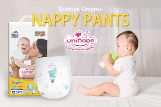 OEM Pañales desechables baratos para bebés Pantalones para bebés Pull UPS Fabricante Unihope Chichi Baby Kiddilove Encaier Mijuku Nanu Huggie Molfix Sleepy Bb Kitty Mello