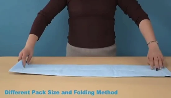 Almohadillas de cama de superficie suave Almohadillas impermeables desechables para bebés